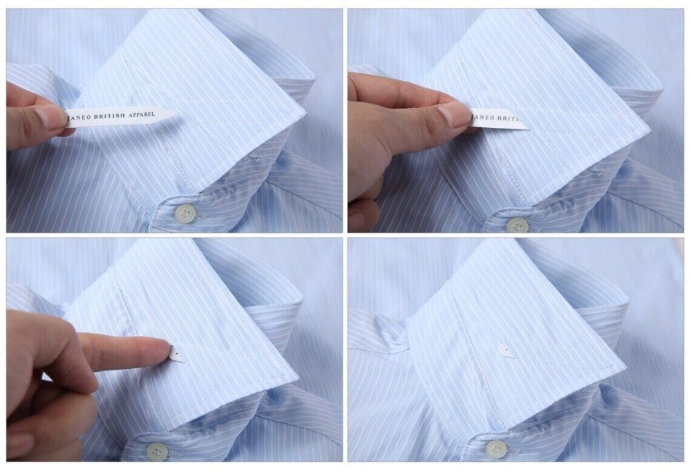 The Canterbury Self Stripe Mens Pink Shirt, Business Formal Dress Office Wedding, Single & Double Cuff Option. (Discontinued Style) - Image 12