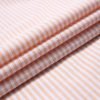 Somerset Peachy Peach - Mens Long Sleeve Stripe Oxford Shirt. The Kensington Button Down Collar & Pocket. Authentic Oxford Fabric - Thumbnail Image 9