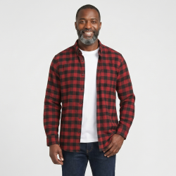 Mens Tartan Check Shirts Lumberjack Flannel Style by Janeo British Apparel. Red Chilli Peppers