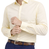 The London Plain Mens Shirt, Regular Fit, Classic Formal Dress Wear, Single & Double Cuff Option, Fresh Primrose Lemon - Thumbnail Image 6