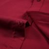 The London Plain Mens Shirt, Regular Fit, Classic Formal Dress Wear, Single & Double Cuff Option, Burgundy - Thumbnail Image 11