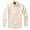 Mens English Oxford Shirt Button Down. Casual Office Work Weekender by Janeo British Apparel. Mellow Lemon - Thumbnail Image 6