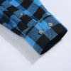 Mens Tartan Check Shirts Lumberjack Flannel Style by Janeo British Apparel. Bring Back My Turquoise - Thumbnail Image 8