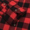 Mens Tartan Check Shirts Lumberjack Flannel Style by Janeo British Apparel. Red Chilli Peppers - Thumbnail Image 8