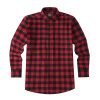 Mens Tartan Check Shirts Lumberjack Flannel Style by Janeo British Apparel. Red Chilli Peppers - Thumbnail Image 5