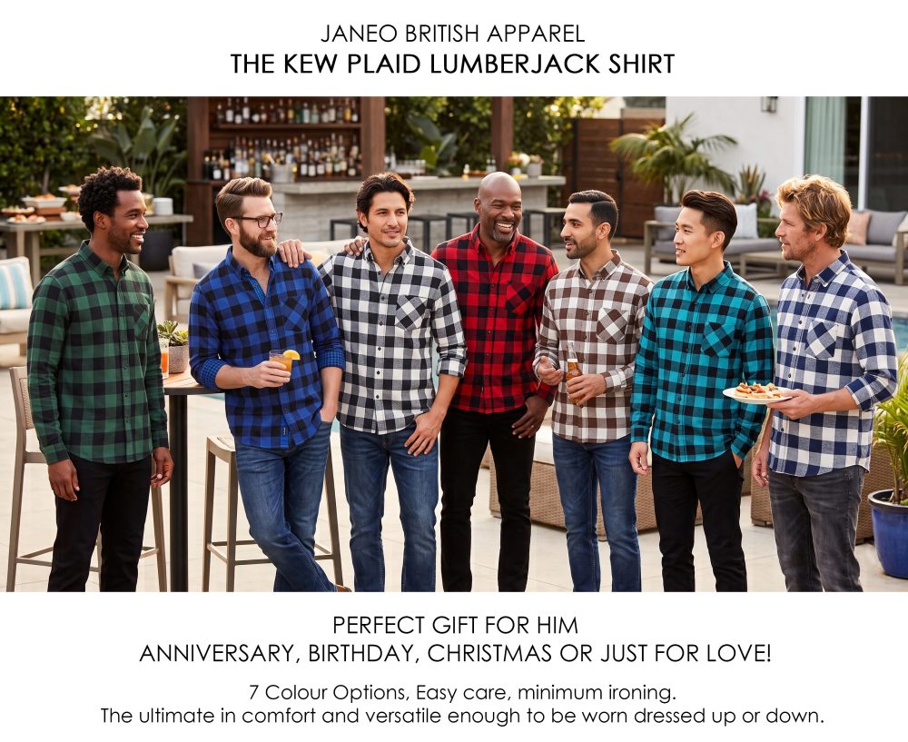 Mens Tartan Check Shirts Lumberjack Flannel Style by Janeo British Apparel. Brunswick Racing Green - Image 11