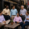 Windsor Fine Stripe Formal Shirt, Double & Single Cuff Long Sleeve, Traditional Tailoring, Casual, Special Occasion. Grey - Thumbnail Image 12