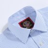 Windsor Fine Stripe Formal Shirt, Double & Single Cuff Long Sleeve, Traditional Tailoring, Casual, Special Occasion. Sky Blue - Thumbnail Image 10