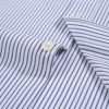 Windsor Fine Stripe Formal Shirt, Double & Single Cuff Long Sleeve, Traditional Tailoring, Casual, Special Occasion. Grey - Thumbnail Image 10