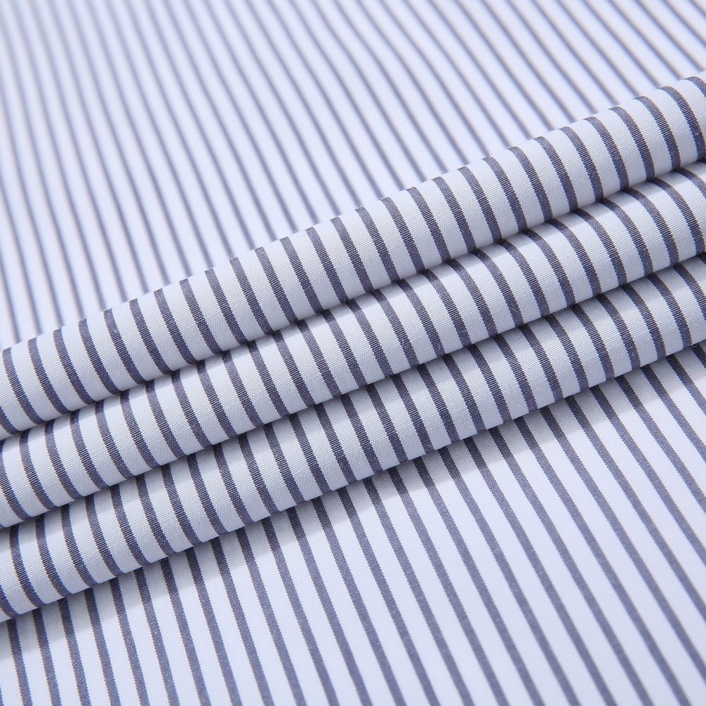 Windsor Fine Stripe Formal Shirt, Double & Single Cuff Long Sleeve, Traditional Tailoring, Casual, Special Occasion. Grey - Image 11
