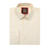 Windsor Fine Stripe Formal Shirt, Single Cuff Long Sleeve, Traditional Tailoring, Casual, Special Occasion. Lemon - Thumbnail Image 6