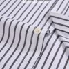 The Elizabeth Stripes Shirts, Mens Oxford Stripe Shirt Button Down Collar Office or Casual, (City Grey | White Stripe) - Thumbnail Image 9