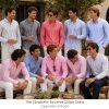 The Elizabeth Stripes Shirts, Mens Oxford Stripe Shirt Button Down Collar Office or Casual, (Vintage Pink | Bold Stripe) - Thumbnail Image 10