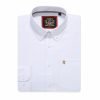 English Oxford Mens Button Down Shirt. Casual Office Work Weekender by Janeo British Apparel. Warm White - Thumbnail Image 5