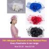 Pillbox Hat Fascinator Headwear.Vintage Style Lace Corsage & Net Bow.Bridal or Races 5 Stunning Colours. Janeo Fascinators - Black - Thumbnail Image 2
