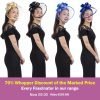 Wide Brim Statement Fascinator Headwear with Satin Structured Bows Corsage Minimalistic Bridal or Royal Ascot Hatinator - Cerise Pink - Thumbnail Image 2