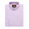 Mens English Oxford Shirt Button Down. Casual Office Work Weekender by Janeo British Apparel. Calm Me Lavender - Thumbnail Image 5