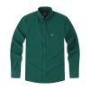 Mens English Oxford Shirt Button Down. Casual Office Work Weekender by Janeo British Apparel. Green - Thumbnail Image 6