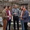 Mens Flannel Shirt Lumberjack Plaid Check Cotton Patch Pockets Shacket Designer  by Janeo British Apparel. Sienna Soft Brown - Thumbnail Image 14