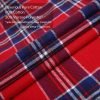 Mens Flannel Shirt Lumberjack Plaid Check Cotton Patch Pockets Shacket Designer by Janeo British Apparel. Shakespear Red - Thumbnail Image 8