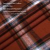 Mens Flannel Shirt Lumberjack Plaid Check Cotton Patch Pockets Shacket Designer  by Janeo British Apparel. Sienna Soft Brown - Thumbnail Image 8