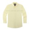 Yellow Lemon, Men's Semi Slim Fit Formal Shirt, Cotton Rich Stretch Fabric with Elastane, Crease Resistant - Thumbnail Image 8