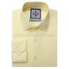 Yellow Lemon, Men's Semi Slim Fit Formal Shirt, Cotton Rich Stretch Fabric with Elastane, Crease Resistant - Thumbnail Image 10