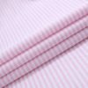 (Tickle Me Pink, Stripe) Mens Short Sleeve Oxford Shirt Plain or Stripe, Classic Fit, Button Down Collar & Pocket. Holiday Apparel Leisure Shirts - Thumbnail Image 4