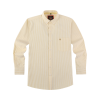Mellow Lemon - Mens Long Sleeve Stripe Oxford Shirt. The Kensington Button Down Collar & Pocket. Authentic Oxford Fabric (Copy) - Thumbnail Image 4