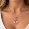 Janeo Swarovski Zircon Cut Crystal Elements Necklace Earring Christmas Gift Idea - Thumbnail Image 1