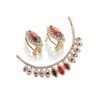 Crystal Jewellery Set, 14K Gold /Silver Rhodium Plated Swarovski Crystal Elements - Thumbnail Image 11