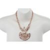 Peacock Jewellery Set, Pendant Necklace, Drop Earrings.Swarovski Crystal Elements - Thumbnail Image 5