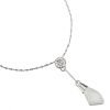 Pendant Jewellery Set, Tear Drop Cut Swarovksi Crystal Elements, 14K Gold Plate - Thumbnail Image 5
