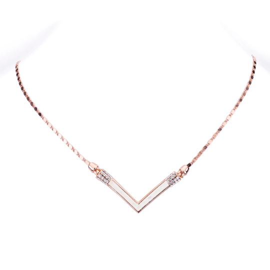 Real Mother of Pearl Necklace Bracelet Set, Swarovski Crystal Elements, Gift Idea - Image 8