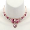 Butterfly Jewellery Necklace & Earrings, Swarovksi Crystal Elements, Gift for Her - Thumbnail Image 7
