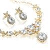 Butterfly Jewellery Necklace & Earrings, Swarovksi Crystal Elements, Gift for Her - Thumbnail Image 14