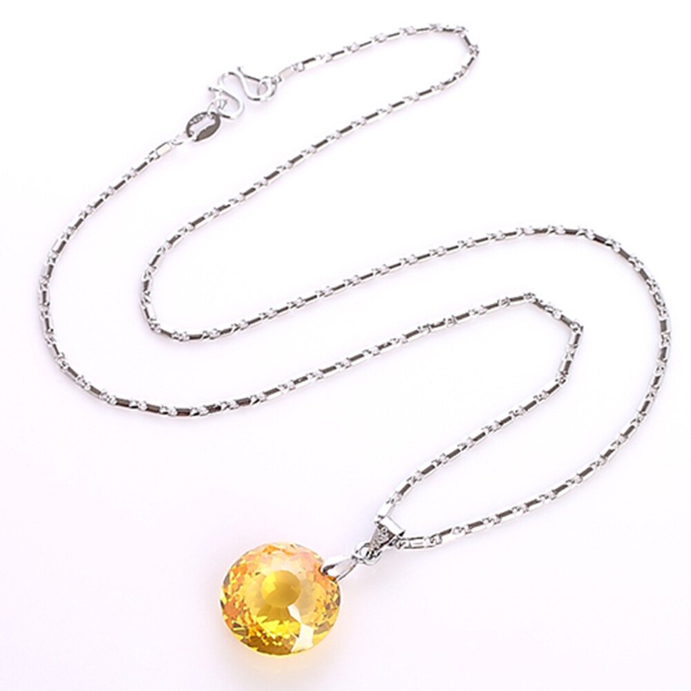 Janeo Swarovski Zircon Cut Crystal Elements Necklace Earring Christmas Gift Idea - Image 8