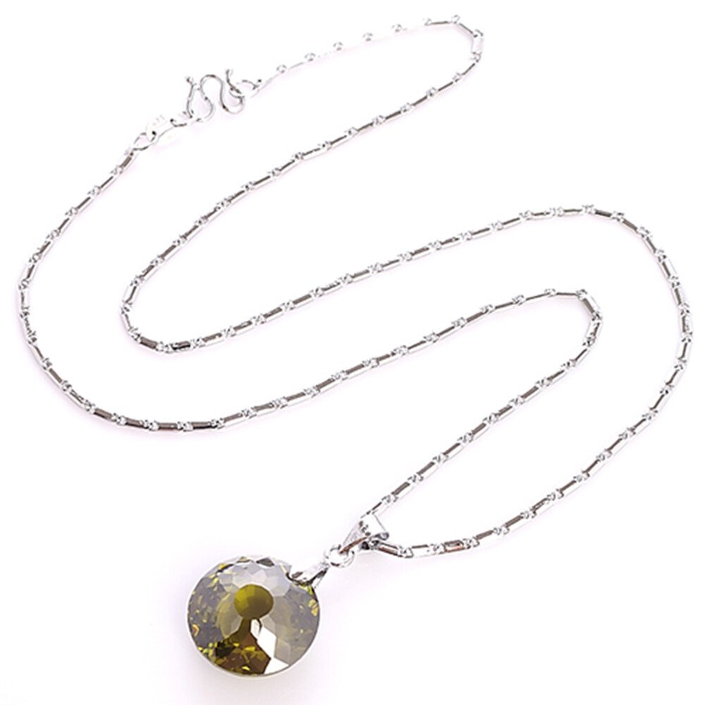 Janeo Swarovski Zircon Cut Crystal Elements Necklace Earring Christmas Gift Idea - Image 12