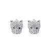Panther Pendant Jewellery Set, Necklace & Earrings.Swarovksi Crystal Elements - Thumbnail Image 6