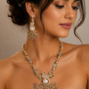 Peacock Jewellery Set, Pendant Necklace, Drop Earrings.Swarovski Crystal Elements - Thumbnail Image 14