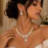 Butterfly Jewellery Necklace & Earrings, Swarovksi Crystal Elements, Gift for Her - Thumbnail Image 11