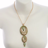 Indian Style Ornate Jewellery Pendant and Drop Earrings Set, Long Drop Earrings - Thumbnail Image 14