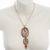 Indian Style Ornate Jewellery Pendant and Drop Earrings Set, Long Drop Earrings - Thumbnail Image 19