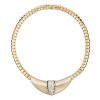 Choker Necklace 4 Pieces Jewellery Set.14K Gold Plated, Swarovski Crystal Element - Thumbnail Image 7