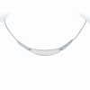 Swarovski Crystal Elements & Real Mother of Pearl Jewellery Necklace, Earring Set - Thumbnail Image 4