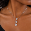 Necklace and Earrings Set, Swarovksi Jewelry, Contemporary Costume Jewellery - Thumbnail Image 5