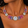 Jewellery Set, Necklace, Earrings, Swarovski Crystal Elements & Zirconia Crystals - Thumbnail Image 10