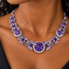 Jewellery Set, Necklace, Earrings, Swarovski Crystal Elements & Zirconia Crystals - Thumbnail Image 1