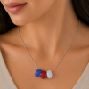 Janeo Swarovski Crystal Elements Necklace Shamballa Style Womens Christmas Gift - Thumbnail Image 12