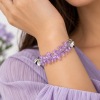 Womens Swarovksi Crystal Elements, Cut Glass Beads Cluster Bracelet, Janeojewels - Thumbnail Image 4